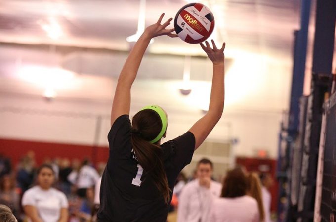 Spooky Nook Volleyball Academy player