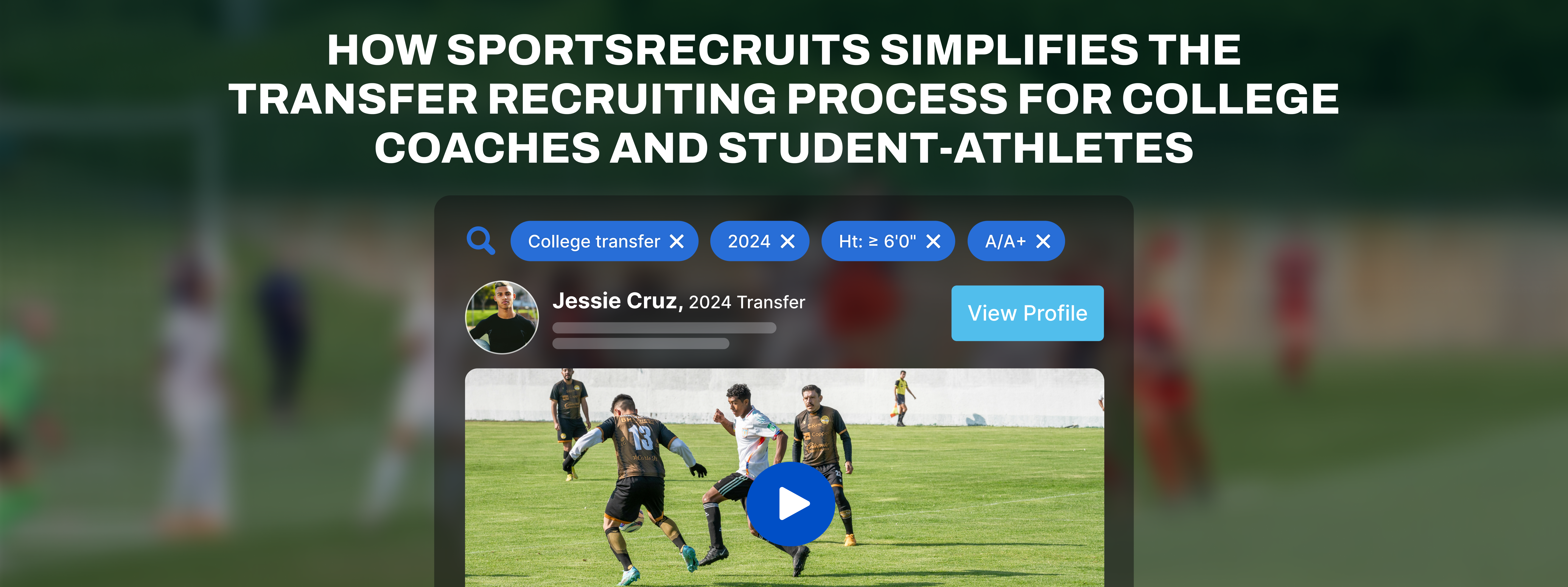 How SportsRecruits Simplifies the Transfer Recruiting Process for College Coaches and Student-Athletes
